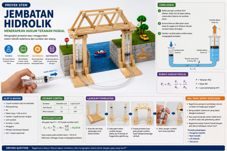 Project Jembatan Hidrolic